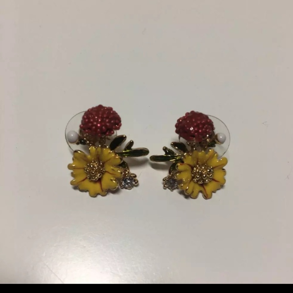 New trendy Enamel earring - Picture 4 of 5